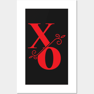 XO - Hugs and Kisses Posters and Art